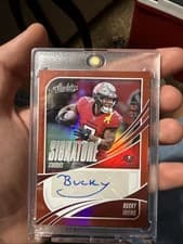 2025 Panini Absolute Signature Standouts Bucky Irving #SS-BIG card