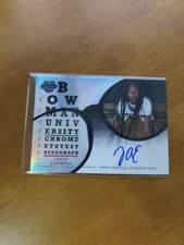 2024-25 Bowman University Chrome Eye Test Autographs Joyce Edwards #ETA-JE card