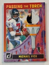 2024 Donruss Passing the Torch Michael Vick / Kirk Cousins #PTT-FAL card