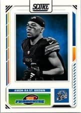 2025 Score The Franchise Amon-Ra St. Brown #11 card
