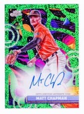 2025 Topps Cosmic Chrome Cosmic Chrome Autographs Matt Chapman #CCA-MC card