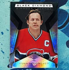 2025-26 Upper Deck Black Diamond Diamond Legends Yvan Cournoyer #BDL-YC card