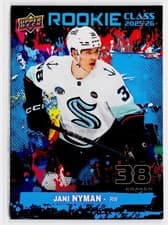 2025-26 Upper Deck Rookie Commemorative Class Jani Nyman #RC-8 card