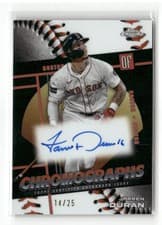 Jarren Duran 2025 Topps Chrome Chromographs Autographs card
