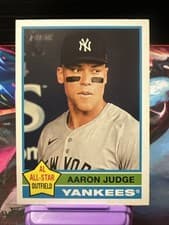 Aaron Judge 2025 Topps Heritage card