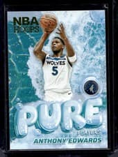 2024-25 Hoops Pure Players Anthony Edwards #4 card