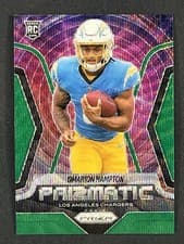 2025 Panini Prizm Prizmatic Omarion Hampton #9 card