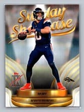 2025 Topps Signature Class Sunday Showcase Bo Nix #SS-15 card