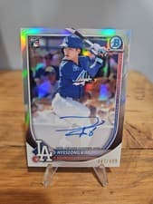 2025 Bowman Chrome Rookie Autographs Hyeseong Kim #CRA-HK card