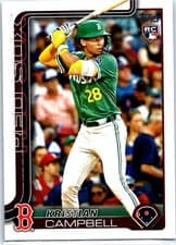 2025 Topps Update Superbox Companion Cards Kristian Campbell #CC3-1 card