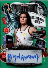2025 Topps Chrome McDonald's All American Billboard Ink Brynn McGaughy #BI-BM card