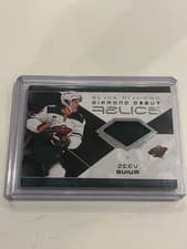 2025-26 Upper Deck Black Diamond Diamond Debut Relics Zeev Buium #DD-ZB card