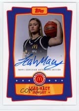 2025 Topps Chrome McDonald's All American Event Autographs Leah Macy #EA-LM card
