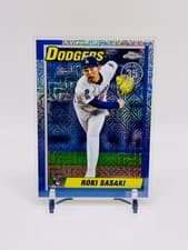 2025 Topps Update 1990 Topps Chrome Baseball Roki Sasaki #U90C-40 card