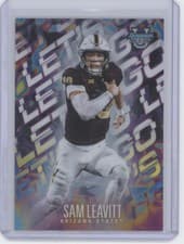 2025 Bowman University Best Let's Go Refractor Sam Leavitt #LG-5 card