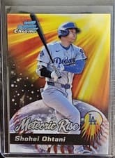 2025 Bowman Chrome Meteoric Rise Shohei Ohtani #MR-12 card