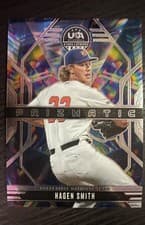 Hagen Smith 2026 Panini Stars & Stripes Prizm Prizmatic card