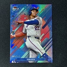 Juan Soto 2025 Topps Finest card