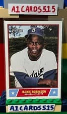 Jackie Robinson 2025 Topps Heritage Notable American card