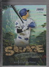 2025 Stadium Club Savage Sluggers Shohei Ohtani #SS-7 card