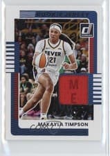 2025-26 Donruss WNBA Rookie Jersey Makayla Timpson #6 card