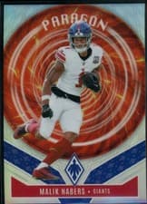 2025 Panini Phoenix Paragon Malik Nabers #5 card
