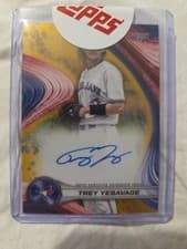 2024 Bowman's Best Best of 2024 Autographs Trey Yesavage #B24-TY card