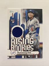 2025 Topps Update Rising Rookies Relics Hyeseong Kim #RRR-HK card