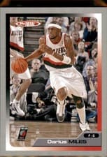 Darius Miles 2005-06 Topps Total Base Set card