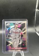 2025 Topps Cosmic Chrome Base Set Matt Olson #138 card