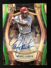 2025 Topps Tribute Pillars Of The Game Autographs Barry Larkin #PTGA-BL card