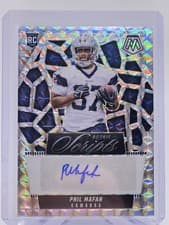 2025 Panini Mosaic Rookie Scripts Phil Mafah #RS-PMH card