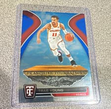 2024-25 Panini Totally Certified Franchise Foundations Trae Young #7 card