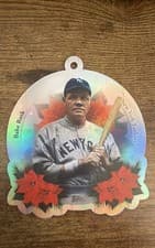 2025 Topps Holiday Oversized Die-Cut MLB Ornaments Babe Ruth #OO-13 card