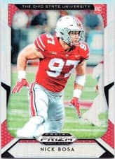 Nick Bosa 2019 Panini Prizm Draft Picks card