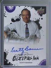 2025-26 Upper Deck Detroit Red Wings Centennial Octopus Ink Scotty Bowman #OI-SB card