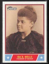 2025 Topps Heritage Notable Americans Ida B. Wells #NS-57 card
