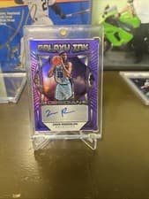 2024-25 Panini Obsidian Galaxy Ink Zach Randolph #GI-ZRM card