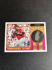 2025 Topps Heritage 1976 Player Icons Emmanuel Clase #76PI-21 card