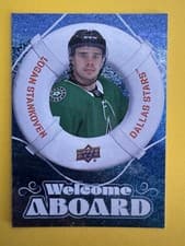 2024-25 Upper Deck Welcome Aboard Logan Stankoven #WA-3 card