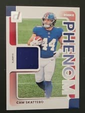 2025 Donruss Rookie Phenom Jerseys Cam Skattebo #RPJ-CSO card