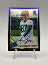 Jace Sternberger 2019 Donruss Optic card