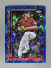 2025 Topps Chrome Update Sapphire Base Set Nic Enright #USC103 card