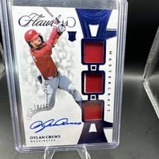 2025 Panini Flawless Mastercraft Signatures Dylan Crews #3 card