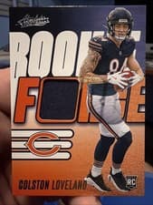 2025 Panini Absolute Rookie Force Colston Loveland #RF-CLD card