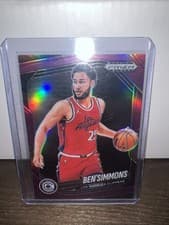 2024-25 Panini Prizm Black Base Set Ben Simmons #153 card