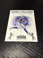 2024 Panini Contenders Rookie Stallions Adonai Mitchell #17 card