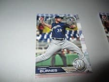 Corbin Burnes 2019 Bowman card