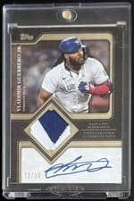 2025 Topps Autograph Patch Vladimir Guerrero Jr. #TFAP-VG card