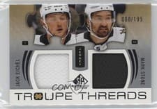 2025-26 SP Game Used Troupe Threads Mark Stone/Jack Eichel #TT-SE card